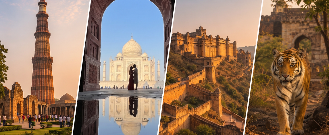 6 Days Luxury Golden Triangle with Ranthambore
